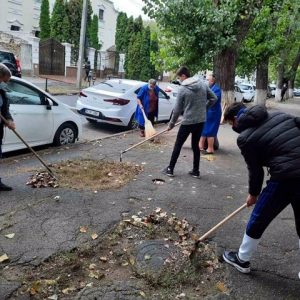 Salubrizarea și asigurarea curățeniei în IPLT «Vasile Vasilache»